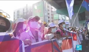 Manifestations en Birmanie : la mobilisation ne faiblit pas