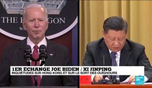 Joe Biden échange avec Xi Jinping, évoque Hong Kong et les Ouïghours