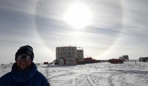 Le Nordiste Charles Delgrange raconte sa vie en Antarctique, coupé du monde pendant un an