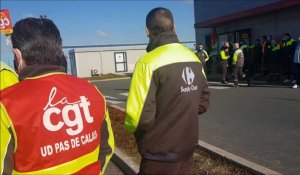 Vendin-le-Vieil : l’entrepôt de Carrefour paralysé par un mouvement de grève