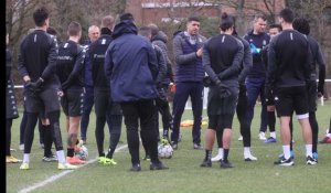 Entrainement du Sporting de Charleroi (23 février 2021)
