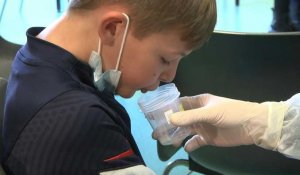 Tests salivaires réalisés dans une école de Haute-Saône