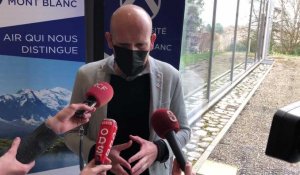 Guillaume Tatu, adjoint à la jeunesse d'Annecy, présente les enjeux de la gratuité des protections périodiques