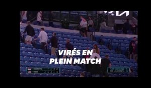Le match de Djokovic interrompu pour que les spectateurs respectent le confinement
