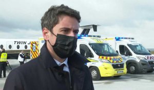 Covid: une centaine de patients d'Ile-de-France évacués la semaine prochaine (Attal)