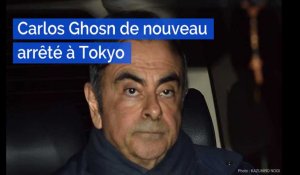 Carlos Ghosn de nouveau interpellé au Japon