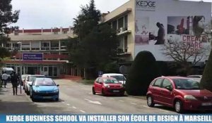 Kedge Business School va installer son école de design à Marseille à la prochaine rentrée
