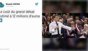 Le Grand débat a coûté 12 millions d'euros, annonce Lecornu