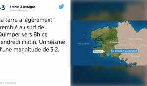 Bretagne. Un séisme de magnitude 3,2 a touché le Finistère ce vendredi matin