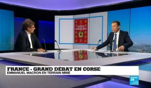 Grand débat en Corse: "Des malentendus persistent depuis la dernière visite d'E. Macron"