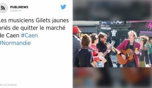 Les musiciens Gilets jaunes priés de quitter le marché de Caen