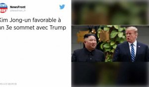 Kim Jong-un favorable à un troisième sommet avec Trump