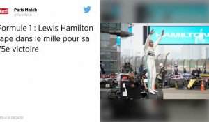 Formule 1. GP de Chine : Lewis Hamilton remporte le 1000e Grand Prix de l'histoire