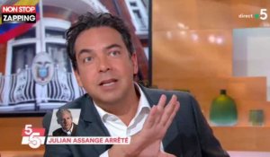 C à vous : Patrick Cohen revient sur les conditions de vie de Julian Assange (vidéo)