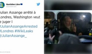 Julian Assange, arrêté à Londres, va « contester et combattre » la demande d'extradition américaine
