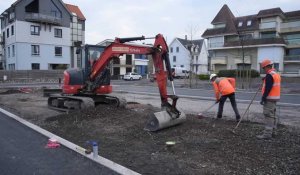 Première mondiale à Wimereux : un parking en coquilles Saint-Jacques pour mieux drainer l'eau