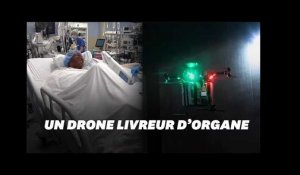 Des médecins tentent la livraison d&#39;organes par drone aux États-Unis