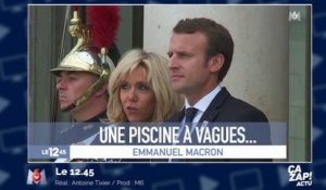 Le couple Macron veut une piscine au fort de Brégançon