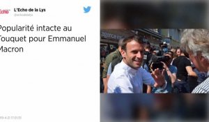 La cote de popularité d'Emmanuel Macron en légère hausse