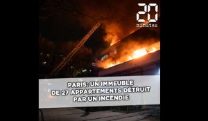 Paris Un immeuble de 27 appartements détruit par un incendie dans le XIXe