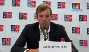 Fed Cup 2019 - Julien Benneteau n'est pas inquiet pour Alizé Cornet et Kristina Mladenovic forfaits à Lugano
