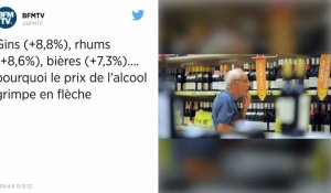 Gin, rhum, bière... Le prix de l'alcool en forte hausse dans les hypermarchés