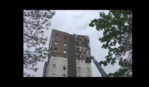 Troyes : incendie dans un immeuble du quartier Jules-Guesde