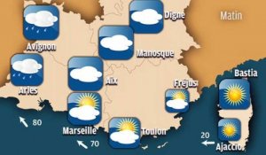 Météo en Provence : un temps pluvieux et venteux