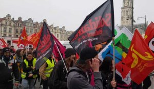 Arras : entre 150 et 200 manifestants pour le 1er-Mai