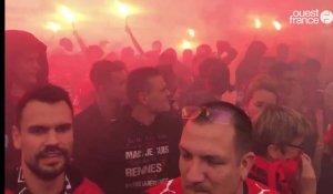 Rennes. Les Rouge et Noir accueillis en héros au Roazhon Park avant Monaco
