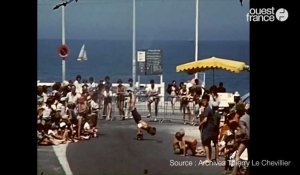 Plérin. Une démonstration de skateboard en 1979 à la plage des Rosaires, un document rare déniché par un Briochin