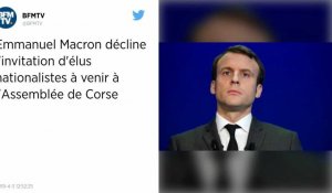Corse. Les élus nationalistes proposent une rencontre, Emmanuel Macron refuse l'invitation