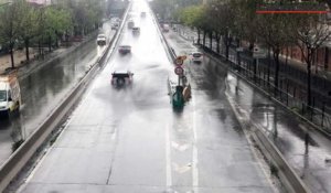 Marseille : la chaussée inondée à Bougainville