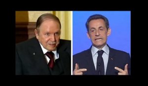 Abdelaziz Bouteflika réfugié en France? Le rire nerveux de Sarkozy en 2011