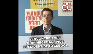 Après le drame de Christchurch, rencontre avec John Hegeman, vice-président de Facebook