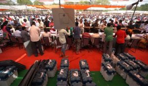 Préparations finales pour l'élection géante en Inde