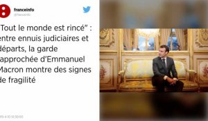 "Tout le monde est rincé" : entre ennuis judiciaires et départs, la garde rapprochée d'Emmanuel Macron montre des signes de fragilité