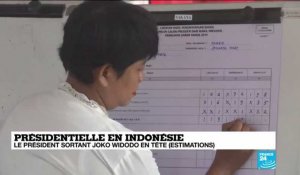 Présidentielle en Indonésie : le président sortant Joko Widodo en tête selon les estimations