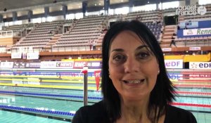 Rennes. Sophie Kamoun commente pour BeIN sports le championnat de France de natation