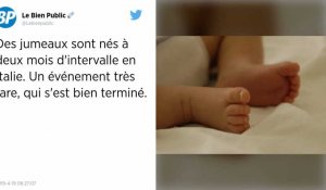 En Italie, un bébé naît deux mois après son jumeau