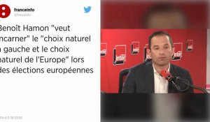 Européennes. Benoît Hamon présente sa liste et rêve d'une « Europe libre »