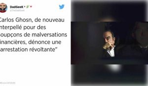 « Je suis innocent » : Carlos Ghosn, de nouveau placé en garde à vue à Tokyo, en appelle au gouvernement