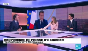Conférence de presse d'E. Macron: Le Président promet une "nouvelle méthode"