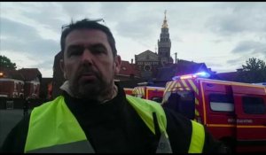 Albert: 50 pompiers mobilisés pour l'exercice incendie à la basilique