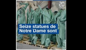 Incendie à Notre Dame de Paris: Une entreprise de Dordogne a miraculeusement sauvé seize statues