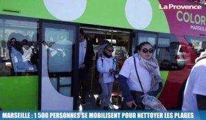 Marseille : 1 500 personnes se mobilisent pour nettoyer les plages