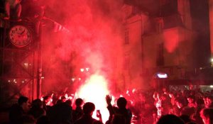 Rennes. Les supporters rennais ont fêté la victoire en ville 