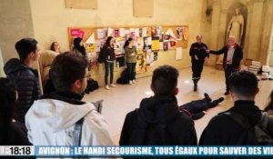 Secourisme : la "génération Bataclan" se forme à Avignon