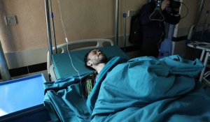 Attentat à Kaboul: images de blessés et de morts