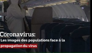 Coronavirus : Les images des populations face à la propagation du virus